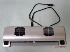 【動作確認済、送料込】ノートパソコン用冷却台 冷え冷えクーラー ／ エレコムのサムネイル