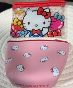 HELLO KITTY ポーチ 小型２点セット