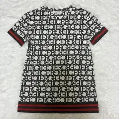 ICEBERG イタリア製 総ロゴ 半袖Tシャツ 42