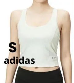 アディダスadidas トレーニング ジムヨガウェア S ライトグリーン