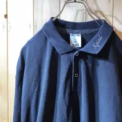 ss4570 x-girl ポロシャツ ワンピース 長袖 黒 ブラック 2