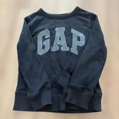 GAP ロゴ クルーネック スウェット ネイビーのサムネイル