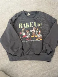 ミッキー　Mickey　DISNEY　 トレーナー グレー