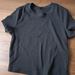 GU ブラック 半袖Tシャツ 52-01