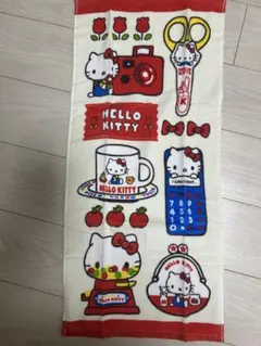 未使用品 当時物 ハローキティ キティちゃん タオル - メルカリ