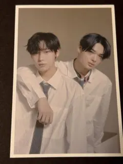 D'ICON☆ENHYPEN 購入特典 ポストカード 白 ユニット ソヌ ニキ