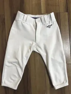 Mizuno ホワイト 練習着 ユニフォームパンツ　ショートフィット140