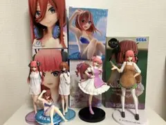 五等分の花嫁　フィギュア　まとめ売り　中野ニ乃　中野三玖　おまけ付き