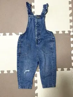 ZARA デニムオーバーオール 12-18m