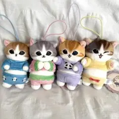 mofusand パジャマにゃんマスコット② 全4種セット