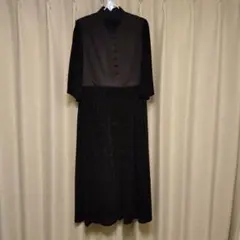 【美品】merlot plusブラック ワンピース