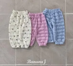 韓国子供服　bananaj パンツ　Mサイズ　サマーパンツのサムネイル
