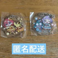 ひみつのアイプリ サンリオキャラクターズ アクリルキーホルダー 2点セット
