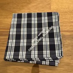 GREEN LABEL RELAXING チェック柄ハンカチ