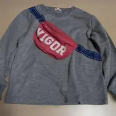 Blue Mart VIGORロゴ付きトレーナー