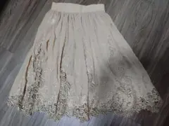 Snidel　ベージュスカート