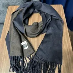 未使用品　ドルチェ&ガッバーナ D&G マフラー　ストール　ネイビー　ブラウン