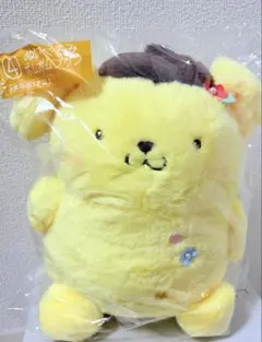 ファミマ　サンリオ当たりくじ　ポムポムプリンぬいぐるみ