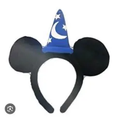 ディズニー ミッキー 耳 カチューシャ 魔法使いの帽子