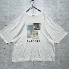 u604 サマンサモスモス フォトプリント オーバーサイズTシャツ シンプル