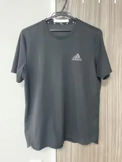 adidas 吸汗速乾 Tシャツ グレー
