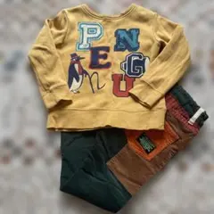 ペンギントレーナーとパンツセット 110cm