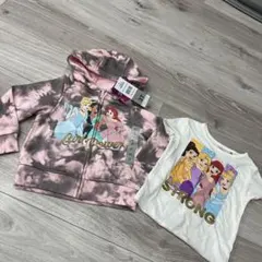 新品 プリンセス パーカー 半袖 Tシャツ