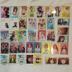 五等分の花嫁 クリアカード等 大量セットのサムネイル