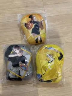 カラフルピーチ アートクッション 3個セット