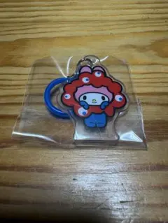 サンリオ　ガチャガチャ　ミャクミャクなりきりアクリルチャーム　マイメロディ