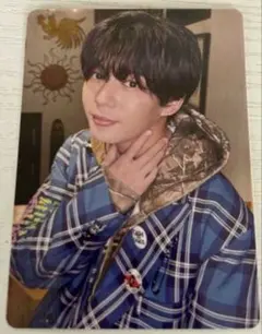 なにわ男子 HARD WORK 通常盤 長尾謙杜 トレカ