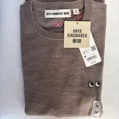 タグつき未使用☆UNIQLO✖️ANYA HINDMARCH ニットセーター M