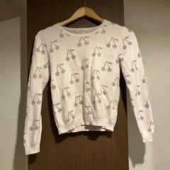 Bonpoint チェリー柄 長袖カットソー 12