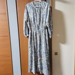 【美品】AMERICANHOLIC　花柄ロングワンピース　アメリカンホリック
