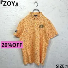 ZOY ゾーイ ゴルフウェア 半袖 ポロシャツ アーガイル柄 ピンク 1