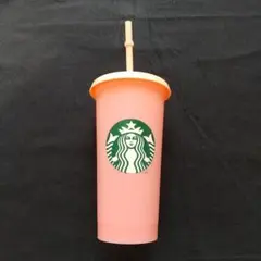 スターバックスカラーチェンジングリユーザブルコールドカップピンク591ml