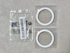 【新品未使用】MagSafe マグセーフ シリコン製リング シール 白