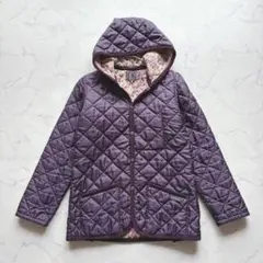 LAVENHAM 36 リバティ ハグオーワー キルティングジャケット フード