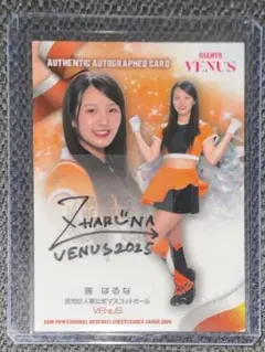 BBM 2025 チアリーダー 善はるな 直筆サイン VENUS
