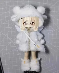 シュガー100％ドール服アウトフィットクラファン限定特典クマアンジェ着せ替え