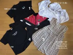 キッズ服セット（Tシャツ、アウター、短パン、スカート、ワンピースなど）12点