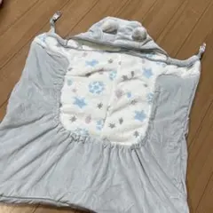 フード付きおくるみ 抱っこ紐 ベビーカーケープ