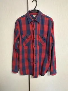 WAREHOUSE 長袖ネルシャツ 44