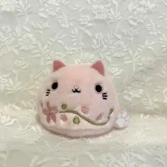【匿名配送】桜ねこだんご　ぬいぐるみ　マスコット