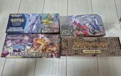 ポケモンGOスペシャルセット他セット販売 4BOX全て未開封シュリンク付き