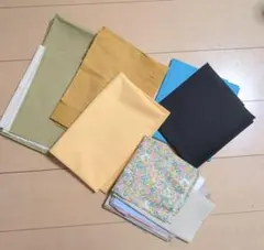 布まとめ売り　大6枚+端切れセット