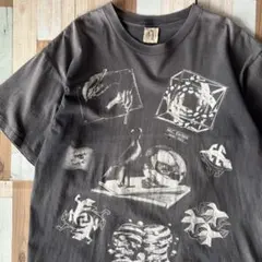 81615様専用◎エッシャー マルチプリント Tシャツ アメリカ製 90's