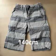 GapKids ストライプ ハーフパンツ 140cm