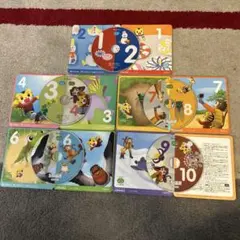 こどもちゃれんじ　ほっぷ　すてっぷ　DVD 5枚セット