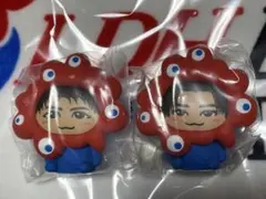 ミャクミャクなりきりキーホルダー　瀬口黎弥、堀夏喜　２個セット